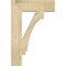 Ekena Millwork Imperial Block Rough Sawn Bracket, Douglas Fir, 6"W x 24"D x 36"H BKT06X24X36IMP05RDF - alternate 4